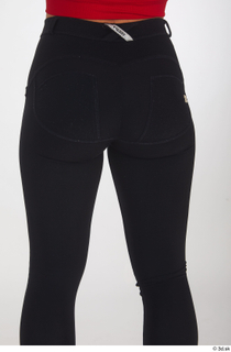 Zuzu Sweet black trousers buttock casual dressed thigh 0003.jpg